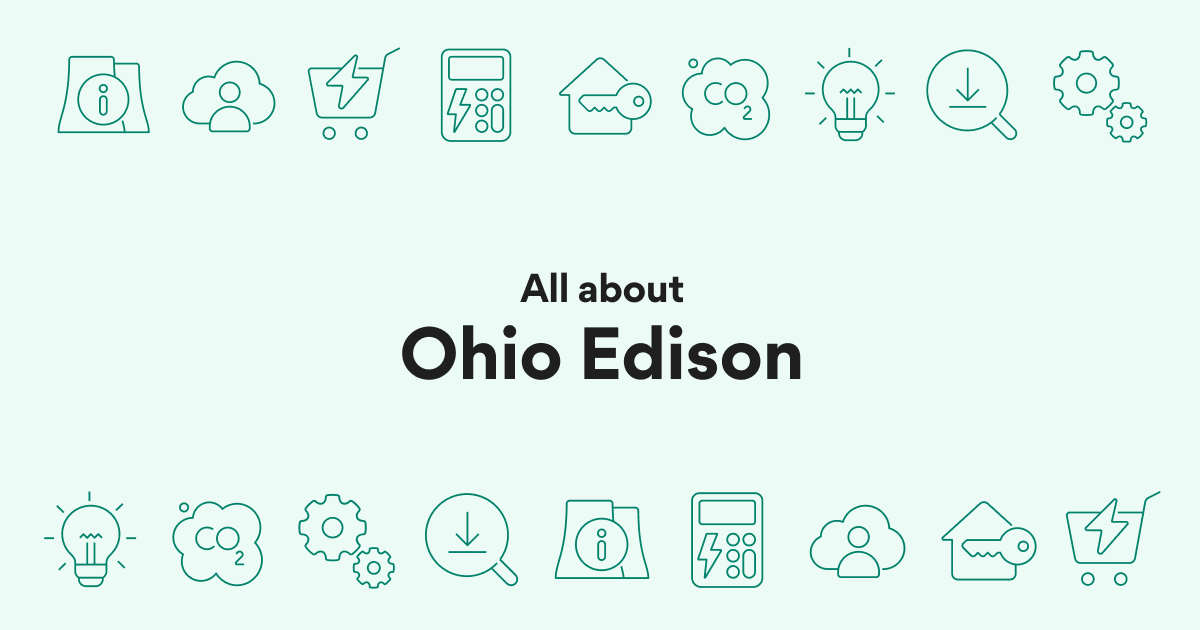 Ohio Edison Electricity Rates and Rebates WattBuy
