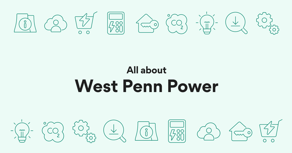 West Penn Power Electricity Rates and Rebates WattBuy